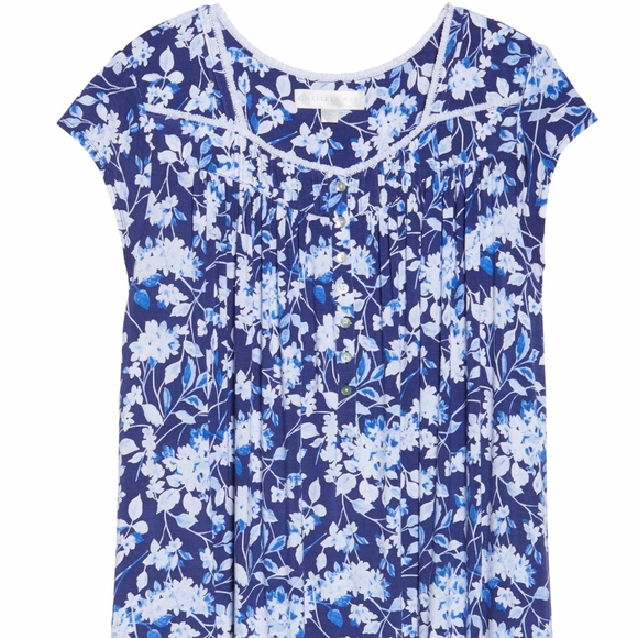 Eileen West Plus Size Waltz  NIGHTGOWN - Picture 2 of 6